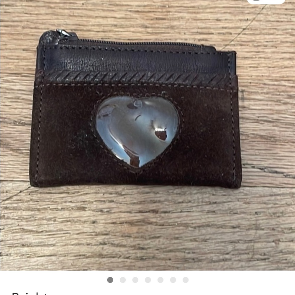 Brighton Brown Leather Change Purse